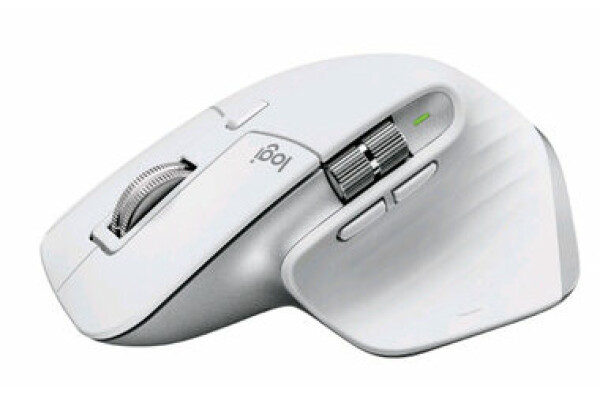 Logitech MX Master 3S Performance bílá / optická bezdrátová myš / 8000 DPI / 7 tlačítek / 2 kolečka (910-006560)