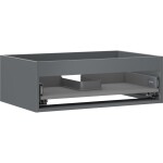 MEXEN - Box-A skříňka pro umyvadlo 70, 1 šuplík, grafit mat 91AX0-0700-235-1-66