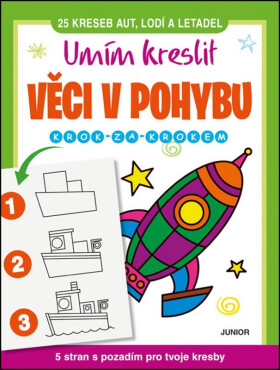 Umím kreslit věci v pohybu krok za krokem