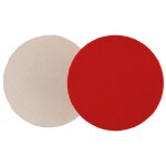 LEVIOR 22070 Kotouč leštící, 115mm, filc, suchý zip