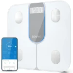 Renpho Elis 1C bílá / Chytrá váha / Bluetooth / do 180 kg / tvrzené sklo (PEU-R-A033-W)