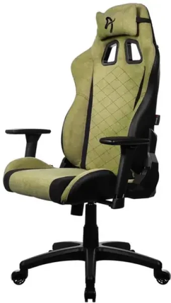 AROZZI AVANTI Soft Fabric Moss Green / Herní židle / látkové čalounění / mechově zelená / nosnost 120kg (AVANTI-SFB-MGN)