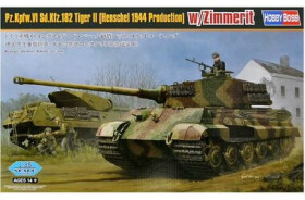 Hobby Boss Pz.Kpfw.VI Tiger II Wehrmacht 1944 Model Kit 4531 1:35