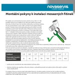 NOVASERVIS - Sada plombovacího šroubení k vodoměru 2ks 1/2" FT229/15
