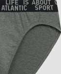 Kalhotky Atlantic 3MP-209/25 A'3 S-2XL zeleno-maroun-modrá L