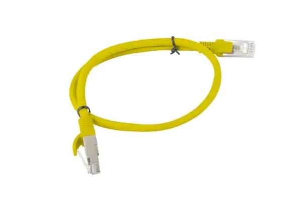 Lanberg CAT6 3m žlutá / Patch kabel / UTP / 10 ks / Fluke Passed (PCU6-20CC-0300-Y)