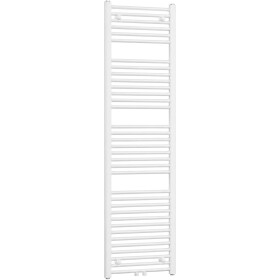 CERANO Koupelnový radiátor Benito - středové připojení 50mm/boční - 703 W - bílá lesklá - 1700x450 mm
