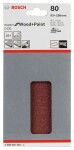 Bosch Accessories Expert for Wood 2608605304 brusný papír na suchý zip, s otvory Zrnitost 80 (d x š) 185 mm x 93 mm 10 k