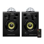 Wavemaster CUBE NEO černá / reproduktory / 2.0 / Bluetooth / 3.5mm jack / RMS 50W / dálkové ovládání (66380)