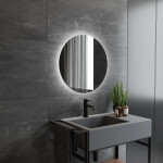 Zrcadlo s LED osvětlením Naturel Iluxit 60x60 cm ZIL60KLED ZIL60KLED