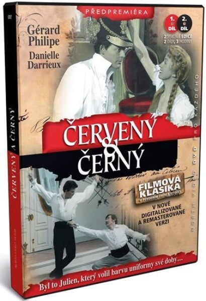 Červený a černý - kolekce 2 DVD - Stendhal