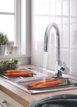 GROHE - Feel Dřezová baterie s výsuvnou sprškou, chrom 31486001