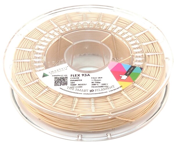 FLEX filament Skin Tone: Pale skin 1,75 mm Smartfil 750 g 93A