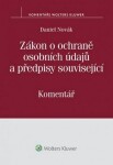 Zákon ochraně osobních údajů předpisy související