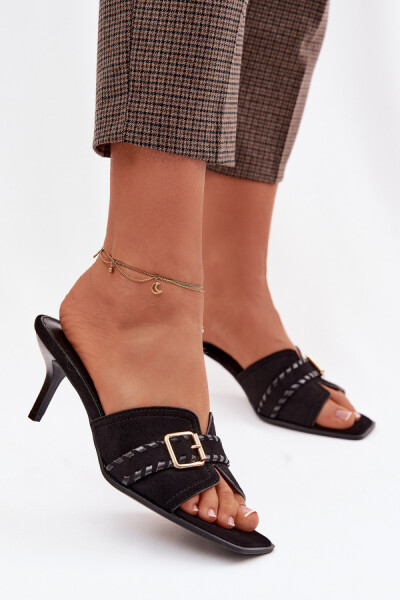 Klapky na podpatku model 225371 Step in style 38