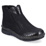 Pohodlné zateplené boty na zip Rieker W RKR555 40