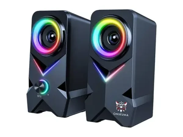 Onikuma L2 černá / Herní reproduktory / RGB / USB / Bluetooth / kabel 1.4 m (L2B)