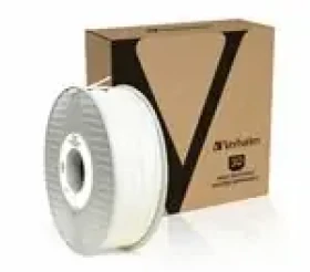 Verbatim Tefabloc TPE struna 2.85mm pro 3D tiskárnu / 0.5kg / Bílá (55512)