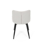 Jídelní židle, béžová, látka, HC-462 BG2