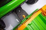 Mamido Dětský elektrický traktor BBH-030 s přívěsem zelený