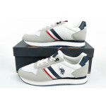 U.S. Polo ASSN. M NOBIL006-WHI sportovní obuv 42