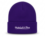Mitchell & Ness Pánská zimní čepice Los Angeles Lakers NBA Core Knit HWC