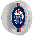 Mustang Puk Edmonton Oilers NHL Crystal Ribbon
