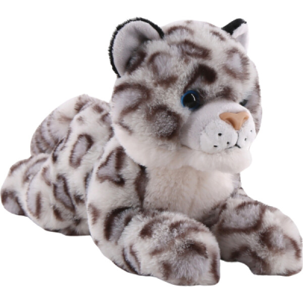 Levhart sněžný ležící 25 cm