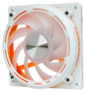 DarkFlash DE8 bílá / Ventilátor / 120 mm / ARGB podsvícení / 800-1900 RPM / 35,61 dB / 55,22 CFM (DE8 Single Fan White)