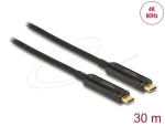 Delock Aktivní optický kabel USB-C 30 m / Video kabel / 4K / 60Hz (84132)