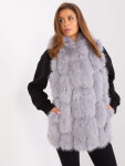 Dámská vesta AT KZ 2379.96P šedá - Wool Fashion 2XL/3XL