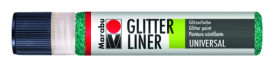 Glitter liner Marabu 25 ml - petrolejová 592