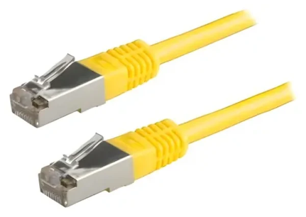Xtendlan Patch kabel Cat5e FTP 1m žlutý / Síťový kabel / stíněný / RJ45 (PK_5FTP010 yellow)