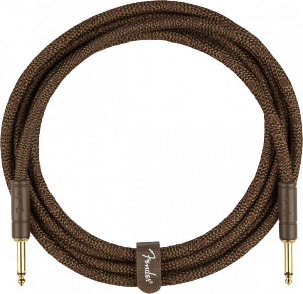 Fender Paramount Acoustic Instrument Cable, Brown, 3m