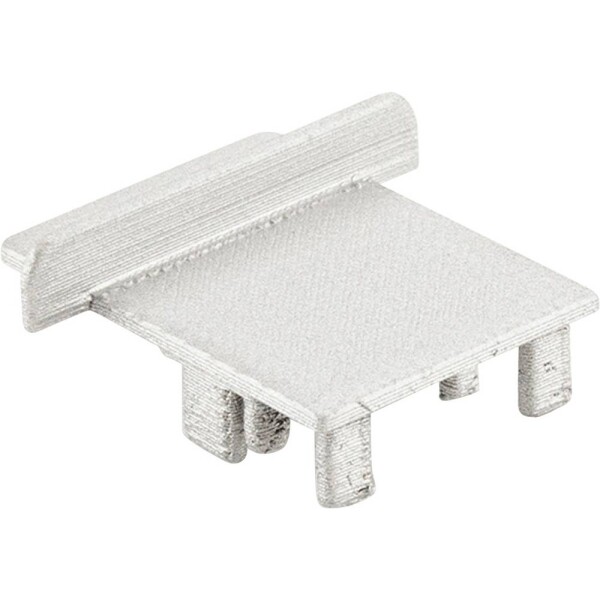 Deko Light 988155 Combo Klick T-Profil koncová krytka profilu , PVC, (d x š x v) 25 x 25 x 2 mm, 2 ks