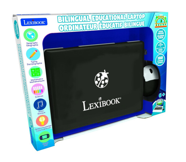 Lexibook francouzsko-anglický vzdělávací notebook 180 aktivit - Alltoys Lexibook