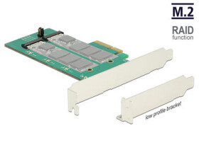 Delock PCI Express Karta 2 x interní M.2 Key B s RAID / format low profile (89536-D)