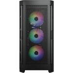 Cougar Duoface PRO RGB černá / PC skříň / ATX / micro-ATX / mini-ITX / RGB / průhledná bočnice / bez zdroje (CGR-DUOFACE PRO RGB)