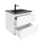 Koupelnová skříňka s umyvadlem SAT B-Way 59x50x45 cm bílá lesk BWAY260WU4B2B BWAY260WU4B2B