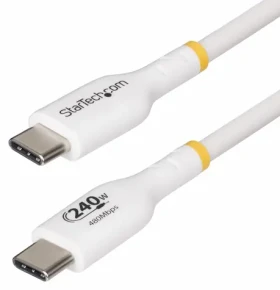 StarTech napájecí kabel USB-C / USB-C (M) na USB-C (M) / 240W / USB 2.0 / 3m (USB2EPR3MW)