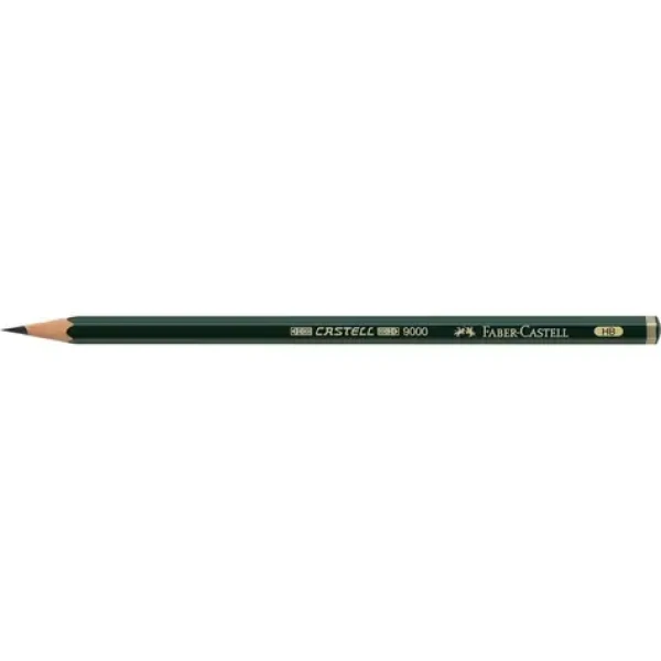 FABER-CASTELL Castell 9000 Grafitová tužka - HB 12 ks (119000)