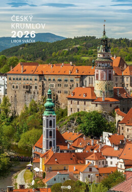 Kalendář 2026 Český Krumlov - nástěnný na výšku - Libor Sváček