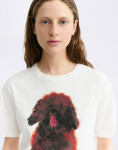 Tričko Thinking MU Pet Portrait Lucia Tee WHITE