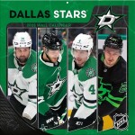 JF Turner Kalendář Dallas Stars 2025 Wall Calendar