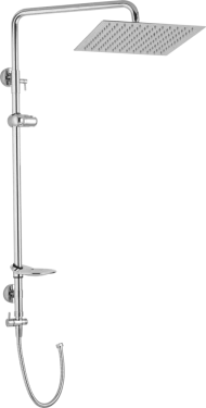 JB Sanitary Sprchová sestava pro dolní vývod, sprcha průměr 25cm SS 61 21