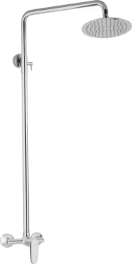JB Sanitary Sprchová sestava s baterií FINERY s horním vývodem, průměr 20cm SF 61 000 00 3