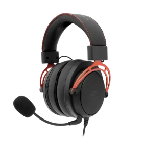 White Shark GH2341 GORILLA černo-červená / Herní sluchátka / mikrofon / 2m / 3.5mm / PC PS4/5 Xbox Mac (GORILLA Black/Red)