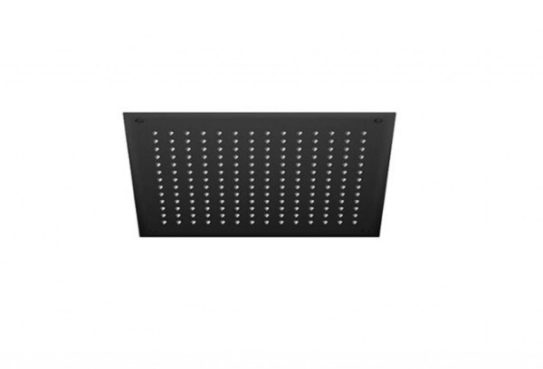 STEINBERG - 390 Hlavová sprcha, 35x35 cm, matná černá 390 6312 S