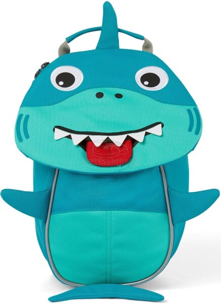 Batůžek pro nejmenší Affenzahn Small Friend Shark - turquoise