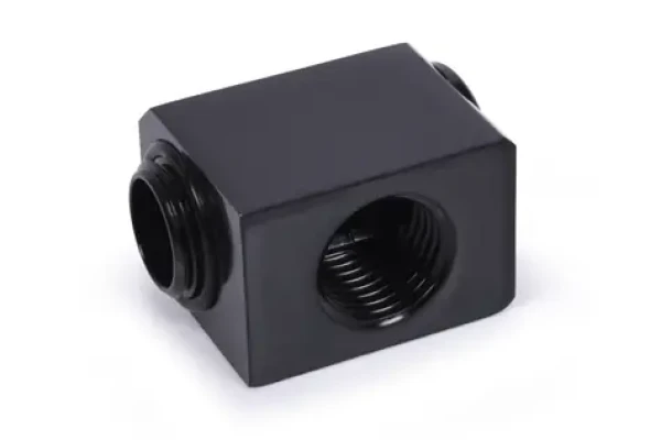 Alphacool Low Profile Adaptér 90° G1/4 AG na G1/4 IG černá / otočný (17578)